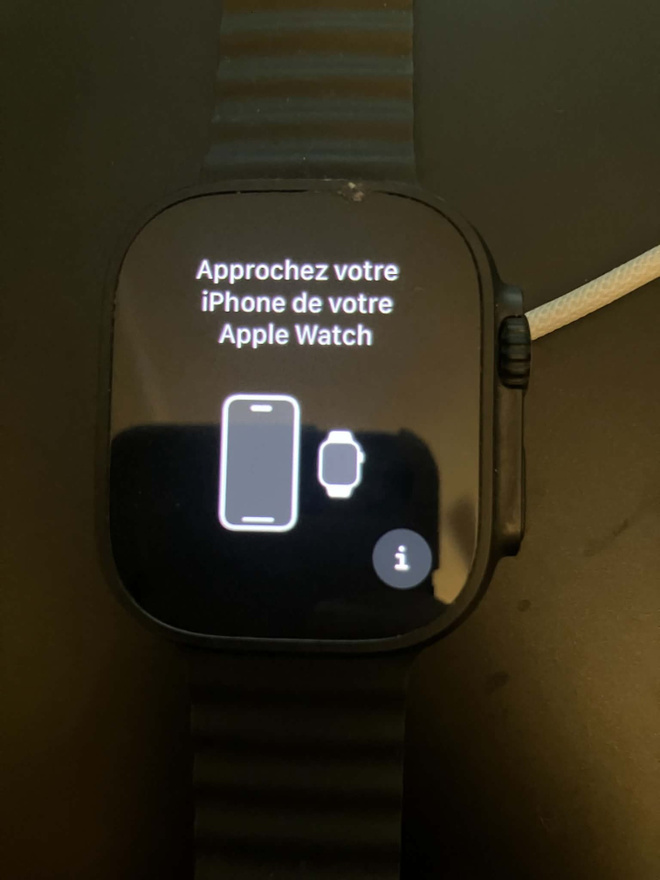 Apple Watch Ultra 2 + Ocean-ranneke – akun kunto 100 %