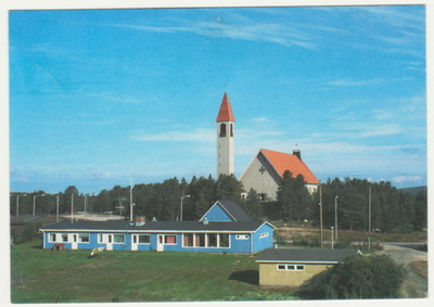 Enontekiö kirkko Lappi erikoisleima