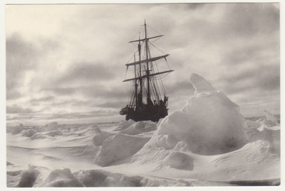 Endurance laiva jäissä 1915