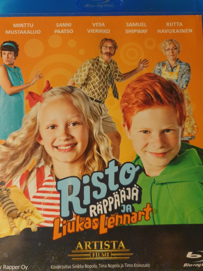 RISTO RÄPPÄÄJÄ JA LIUKAS LENNART BLU-RAY