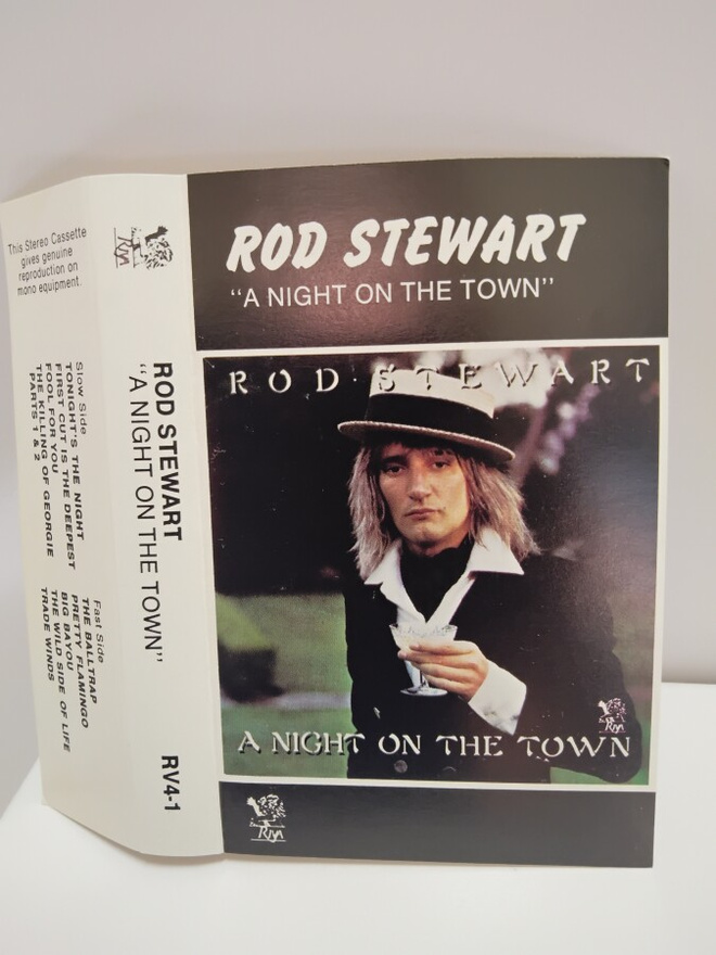 c-kasetti Rod Stewart - A Night On The Town
