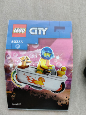 Lego 60333 Kylpyamme temppupyörä