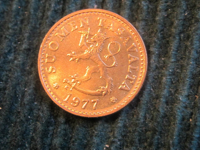 10 penniä 1977