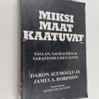 James A. Robinson ym. : Miksi maat kaatuvat - pikkukuva 1