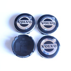 Volvo vannekeskiöt – UUSIN TYYLI, Kromi-musta – 64mm (4kpl - pikkukuva 2