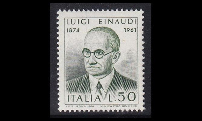 Italia 1437 ** Luigi Einaudi (1974)