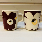 Marimekko Juhla Unikko mukit, käyttämättömät - pikkukuva 1