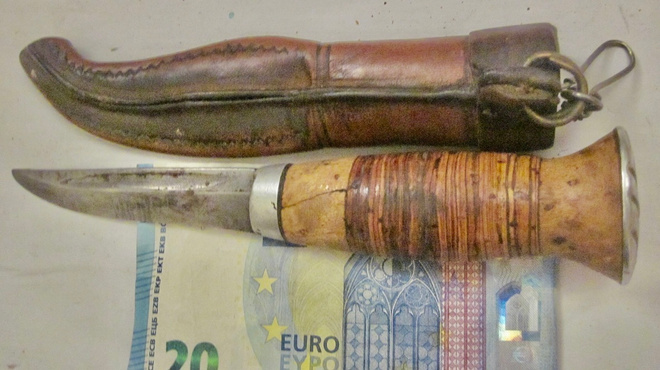 VANHA Puukko Erikoinen UPEA n. 1930-l
