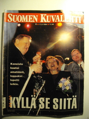 Suomen Kuvalehti Nro 6/1994 (29.12)