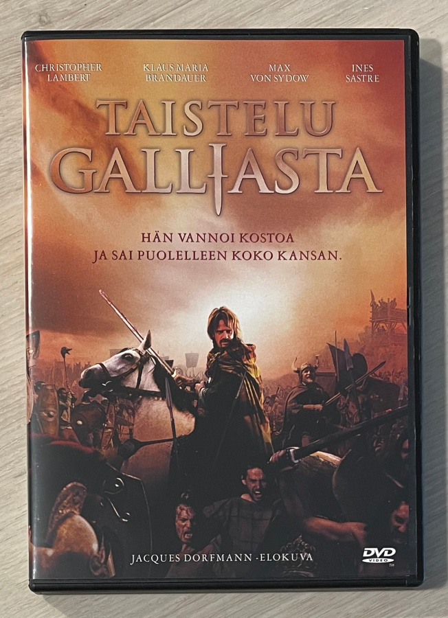 Taistelu Galliasta (2001) Christopher Lambert, Max von Sydow