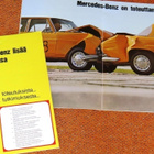 1973 Mercedes-Benz lisää etumatkaansa esite 36 siv KUIN UUSI - pikkukuva 1