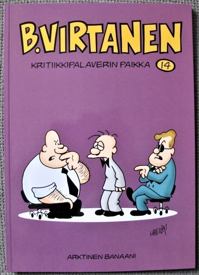 B.Virtanen albumi 14 :  Kritiikkipalaverin paikka ,lukematon