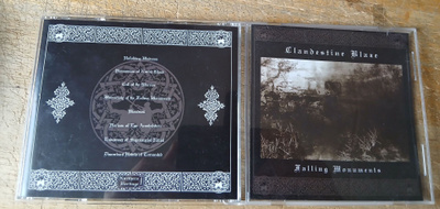 Clandestine blaze Falling Monuments