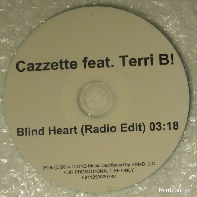 Cazzette Feat. Terri B! • Blind Heart PROMO CDr-Single