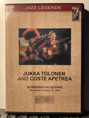 JUKKA TOLONEN AND COSTE APETREA: Scandinavian Guitars, DVD
