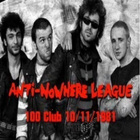 ANTI-NOWHERE LEAGUE live at 100 club 10.11.1981 - pikkukuva 1