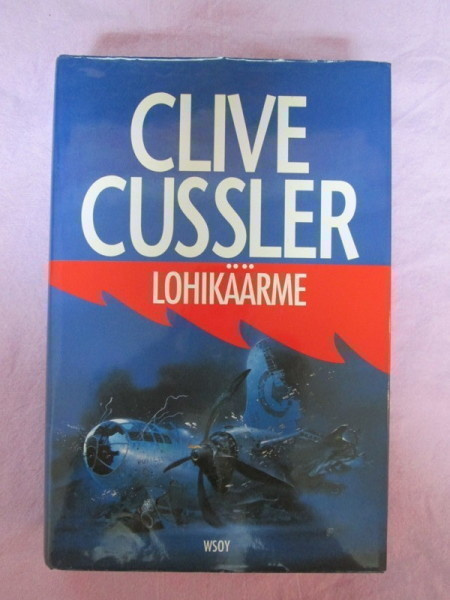 LOHIKÄÄRME : CLIVE CUSSLER ( 1.p  v 1991 !! K3
