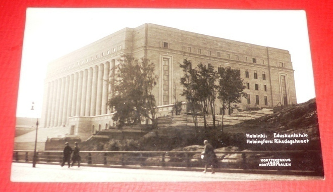 Helsinki - Eduskuntatalo v. 1931 (K8)