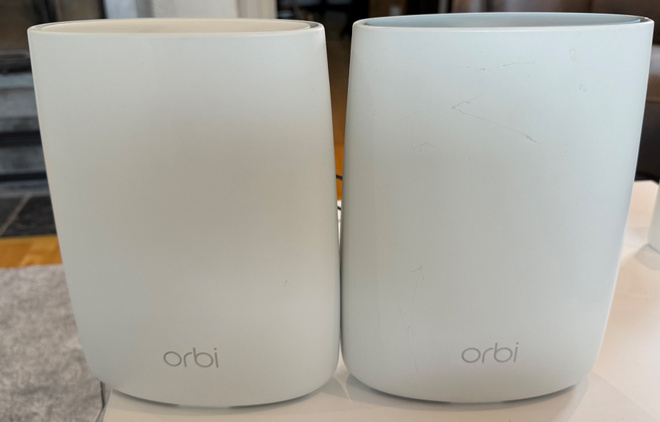 Orbi mesh wifi AC3000 reititin ja satelliitti