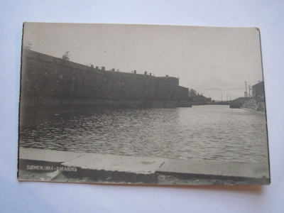 Valokuva Postikortti Helsinki Suomenlinna 1920-luku