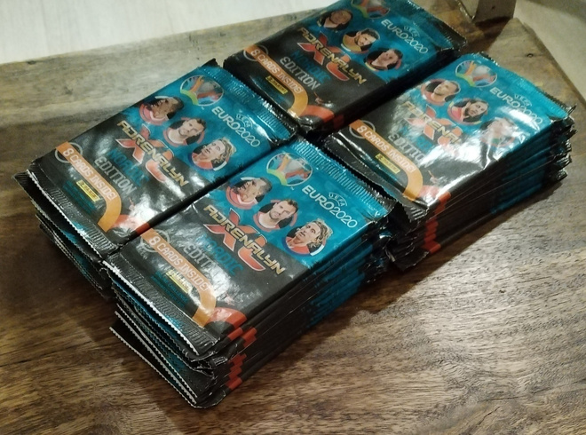 2020 Euro Panini Nordic Edition keräilypussit 2e/kpl