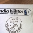 Kuori Finlandia hiihto Hämeenlinna-Lahti 1986 erikoisleima - pikkukuva 2