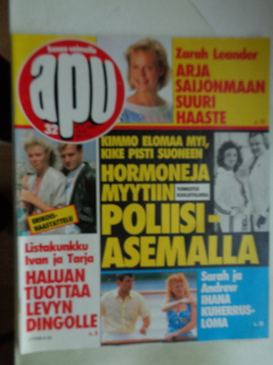 Apu lehti Nro 32/1986 (20.8)