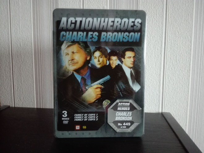 Action Heroes Charles Bronson steelbook (3xdvd)