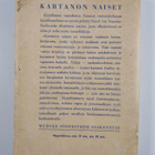 Gund von Numers-Snellman : Kartanon naiset - pikkukuva 2