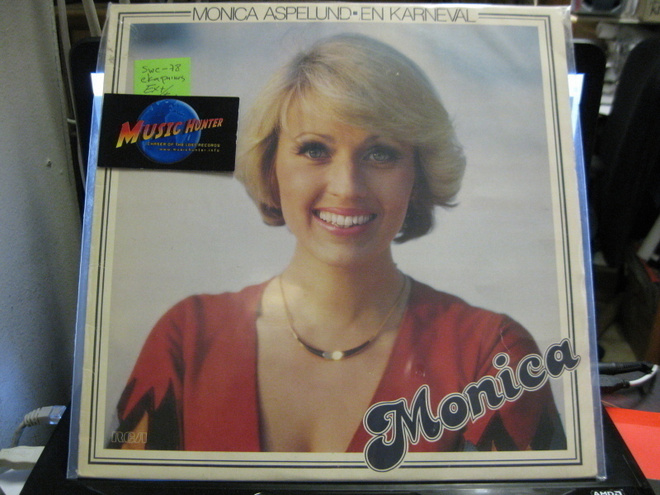 MONICA ASPELUND - EN CARNEVAL EX+/EX LP