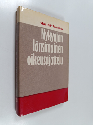 Vladimir Tumanov : Nykyajan länsimainen oikeusajattelu : ...