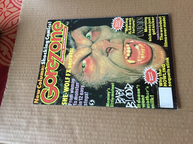 GOREZONE MAGAZINE 19/1991+ julisteet HYVÄ