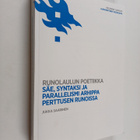 Jukka Saarinen : Runolaulun poetiikka : säe, syntaksi ja ... - pikkukuva 1