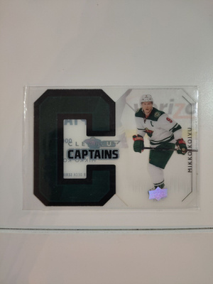 2014-15 Upper Deck - Clear Cut Captains #CCC-MK Mikko Koivu