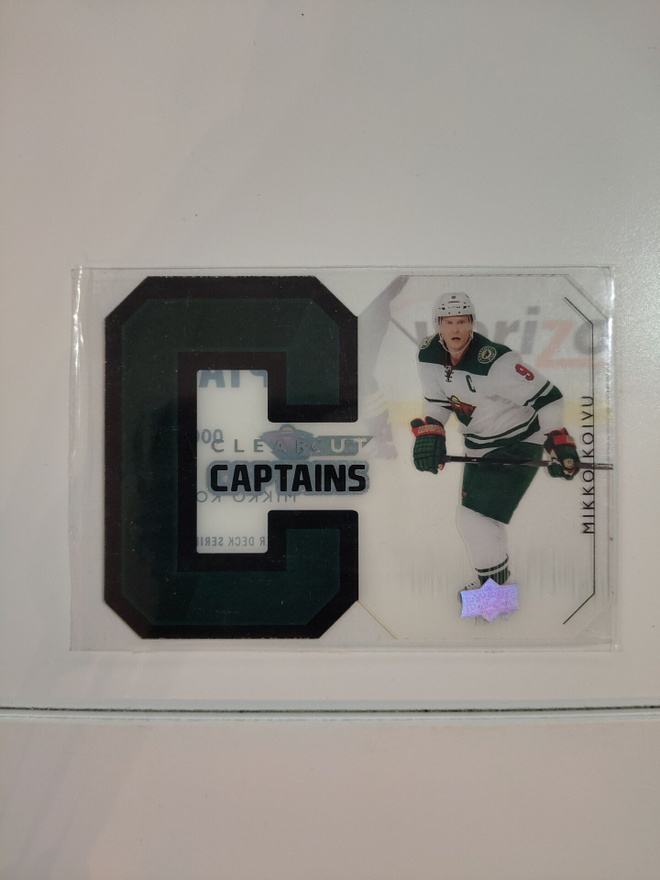 2014-15 Upper Deck - Clear Cut Captains #CCC-MK Mikko Koivu