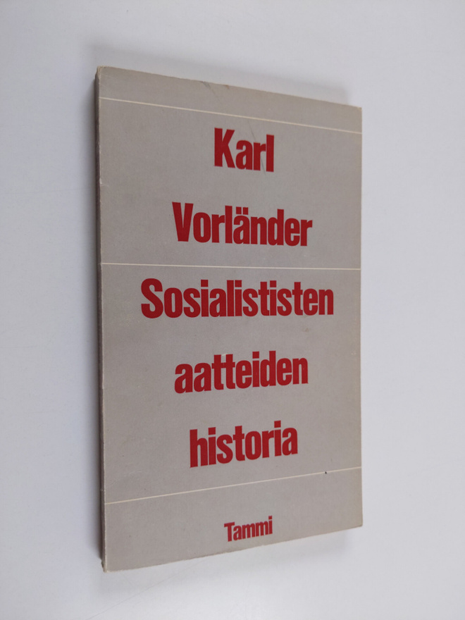 Karl Vorländer : Sosialististen aatteiden historia