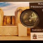 Malta 2 € 2021 juhla Tarxien, COINCARD - pikkukuva 2