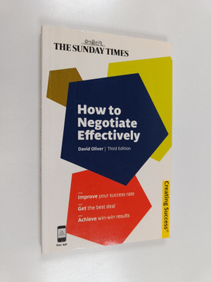 David Oliver : How to negotiate effectively