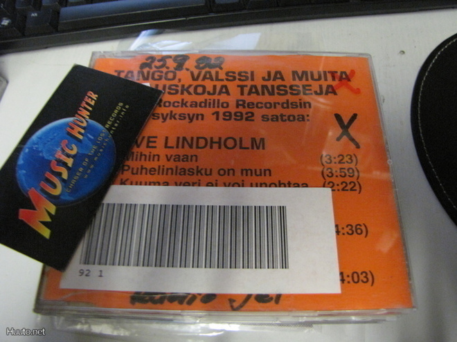 ROCKADILLO RECORDSIN SYKSYN 1992 SATOA PROMO CD
