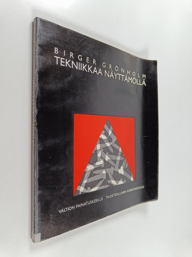 Birger Grönholm : Tekniikkaa näyttämöllä