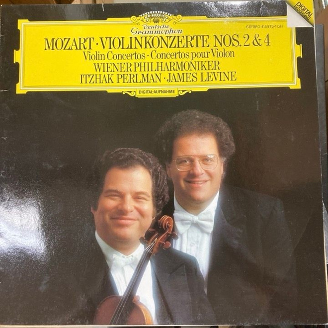 Itzhak Perlman - Mozart: Violinkonzerte Nos.2 & 4 LP