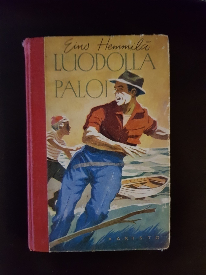 Luodolla paloi
