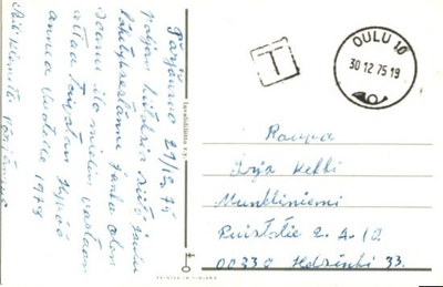 POSTI K. OULU +T-LEIMA