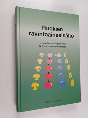 Ruokien ravintoainesisältö = Livsmedlens näringsinnehåll ...