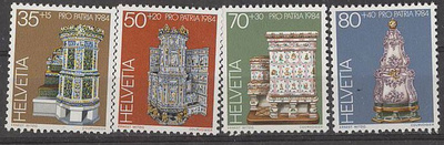 Sveitsi Mi 1272-5 ++