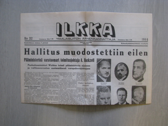 ILKKA 09.08-1944 ( sanomalehti )