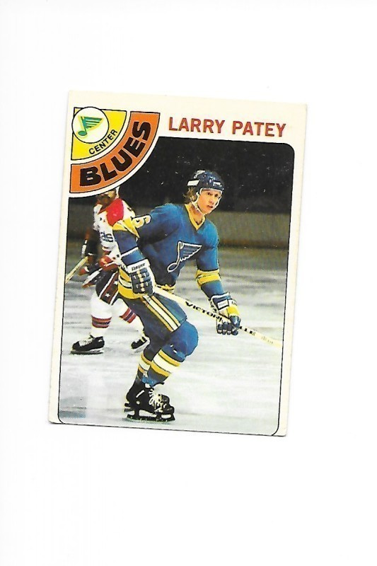 1978-79 OPC #8 Larry Patey St Louis Blues