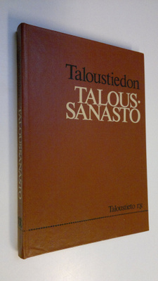 Taloustiedon taloussanasto