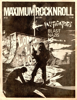MAXIMUM ROCK'N'ROLL #26 (heinäkuu 1985)