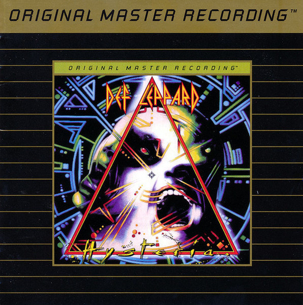 Def Leppard - Hysteria (CD) VG++!! 24kt Gold Plated Limited